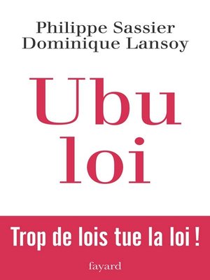 cover image of Ubu Loi
